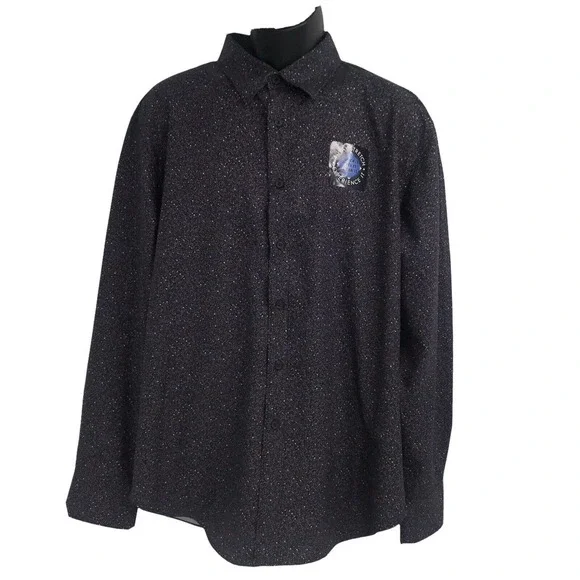 Construct | Shirts | New Construct Mens Size Xl Mini Dot Long Sleeve 4 Way  Stretch Slim Fit Shirt | Poshmark